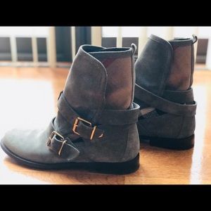 Burberry Moto Boots (Size 8)